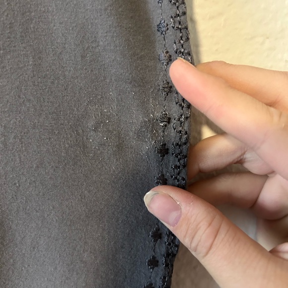 Women’s Johnny Was Gray Floral Embroidered Pants XL Boho Western Hippie - Picture 6 of 16